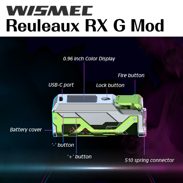 WISMEC Reuleaux RX G 100W Mod