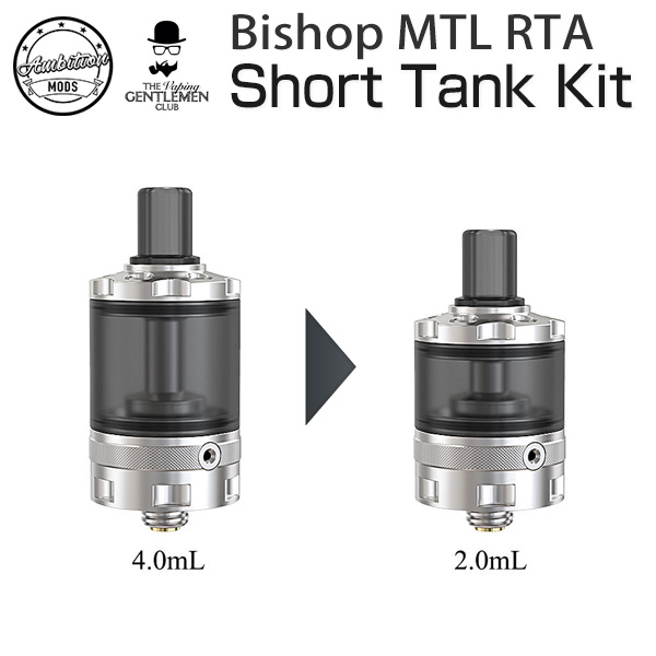 Ambition Mods ShortTank Kit for Bishop MTL RTA
