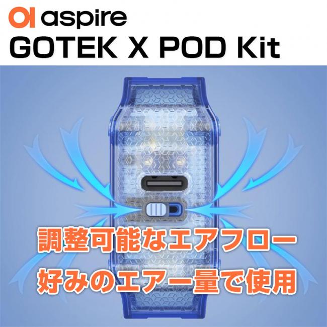 aspire GOTEK X POD Kit