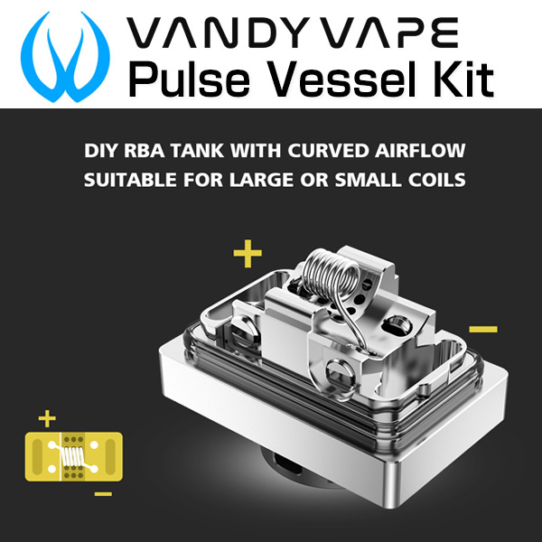 VandyVape Pulse Vessel Kit Compatible Boro