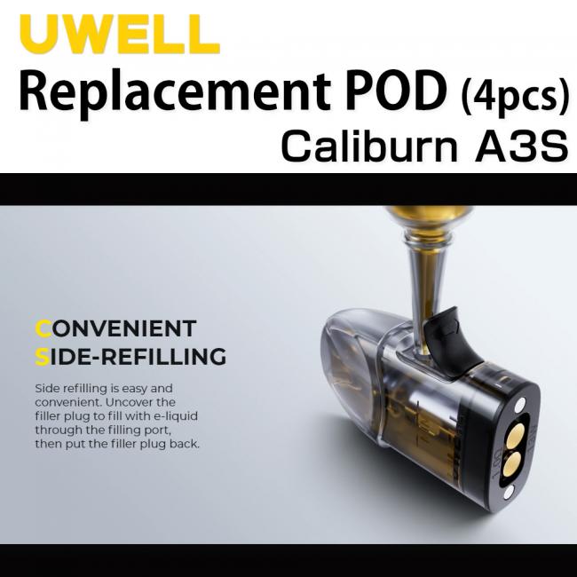 Uwell Caliburn A3S / A3 Replacement POD (4pcs)