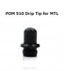 POM 510 Drip Tip for MTL　黒
