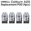 Uwell Caliburn A2S / A2 Replacement POD (4pcs)