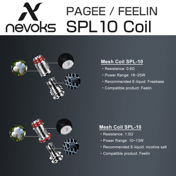 nevoks PAGEE / FEELIN SPL10 Replacement Coil (5pcs)