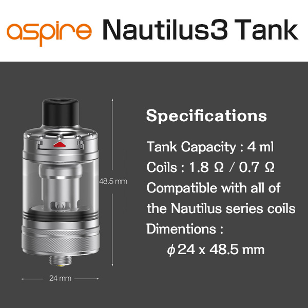 aspire Nautilus3 Tank